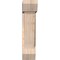 Ekena Millwork Traditional Slat Smooth Bracket w/ Offset Brace, Douglas Fir, 7 1/2"W x 24"D x 32"H BKT0806X24X32TRA06SDF - alternate 3